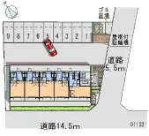 ★手数料０円★名古屋市西区児玉３丁目　月極駐車場（LP）